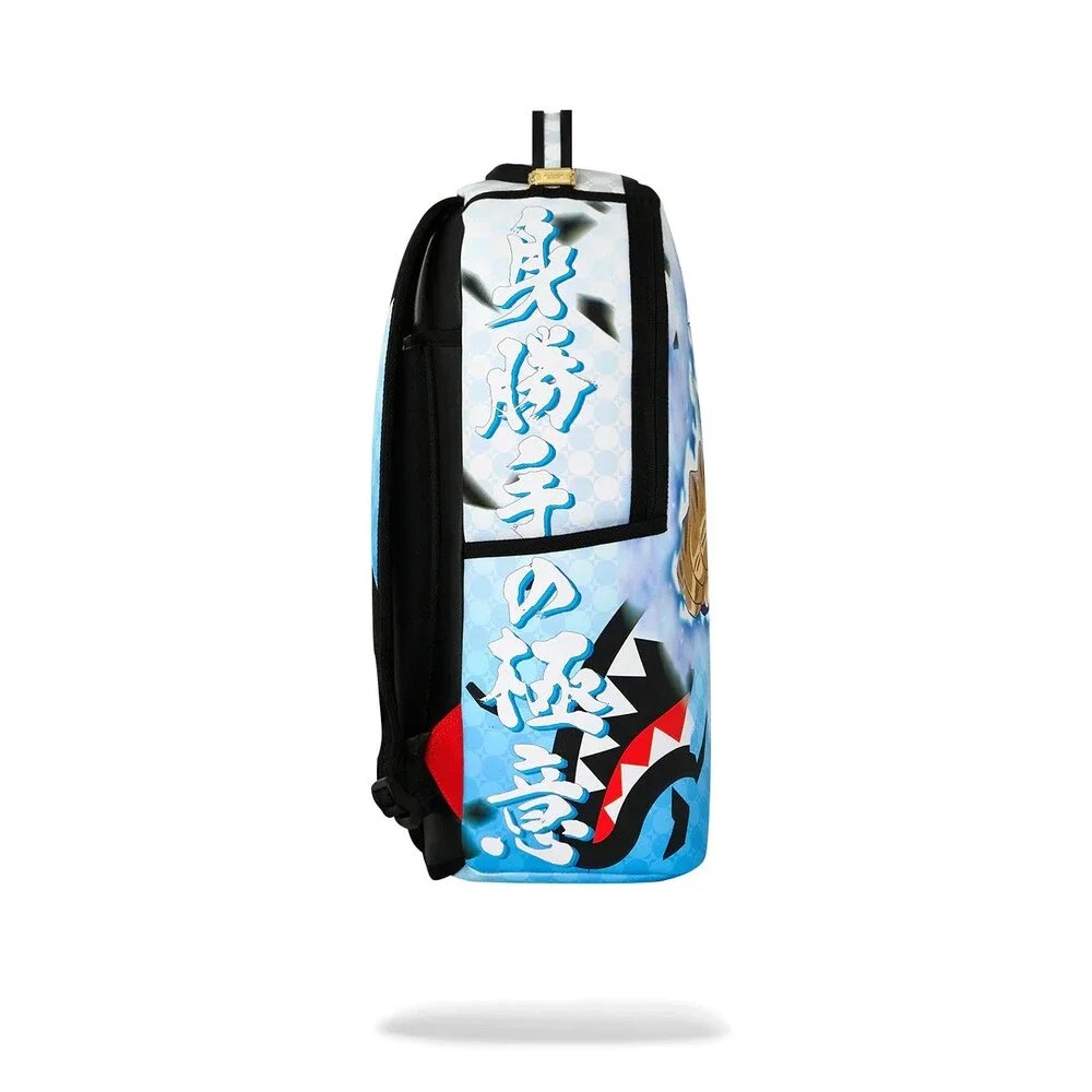 Sprayground Dbz Ultra Instinct Goku Backpack Unisex Multi Shoulder Strap SPR359